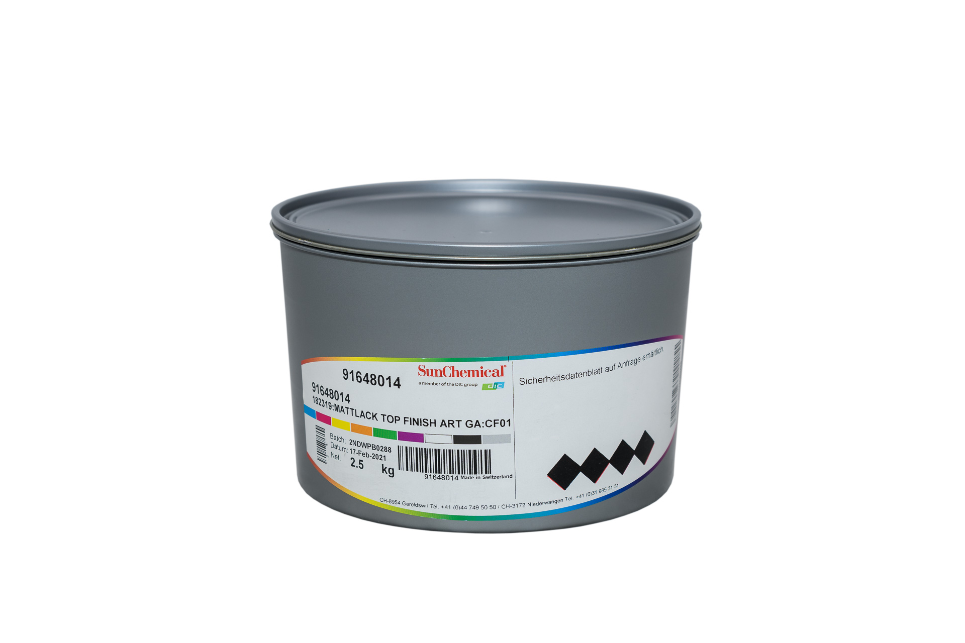 182319 MATTLACK TOP-FINISH ART-GA:CF01  2,5 kg Dose