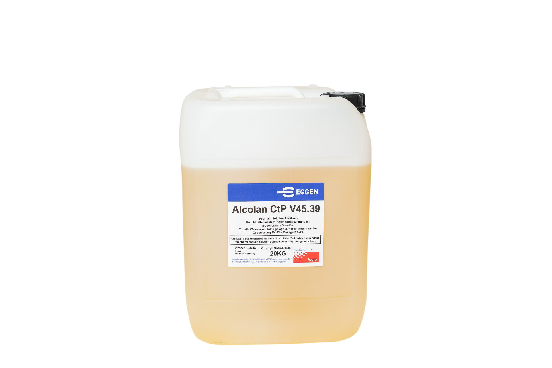 Alcolan CTP V45.39  20 kg