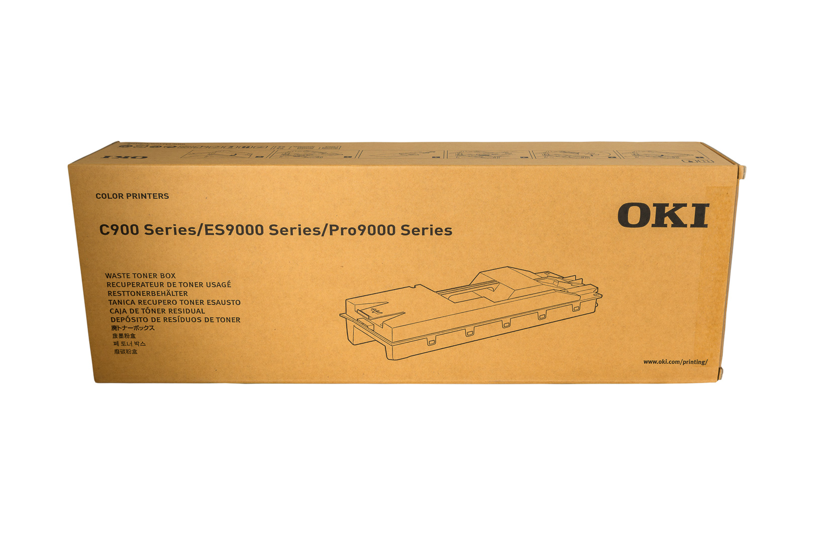 OKI RESTTONERBEHÄLTER für PRO9431/PRO9541/PRO9542/C911/C931